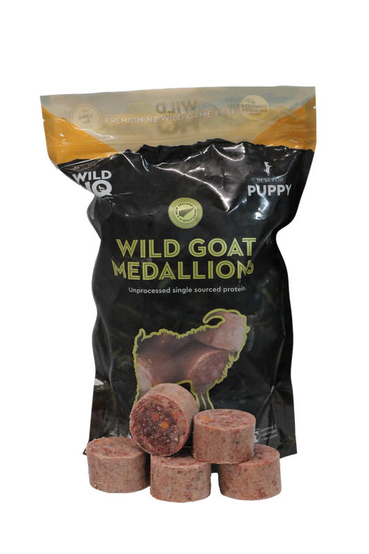 Puppy Food - Wild Goat Medallions - 1.36Kg