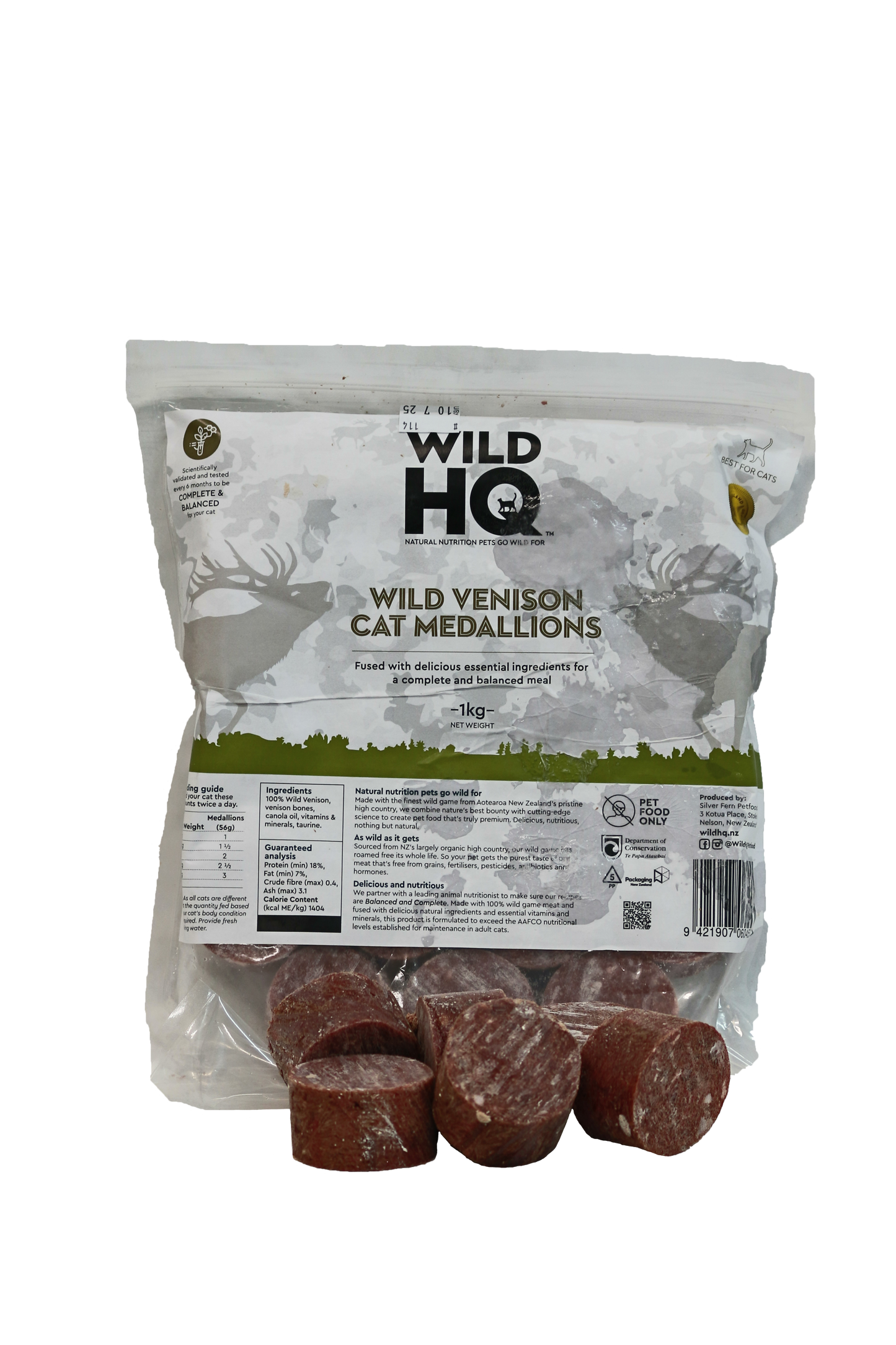 Cat Food - 1kg Medallions