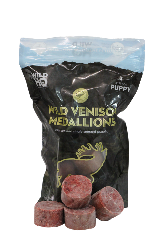 Puppy Food - Wild Venison Medallions - 1.36Kg