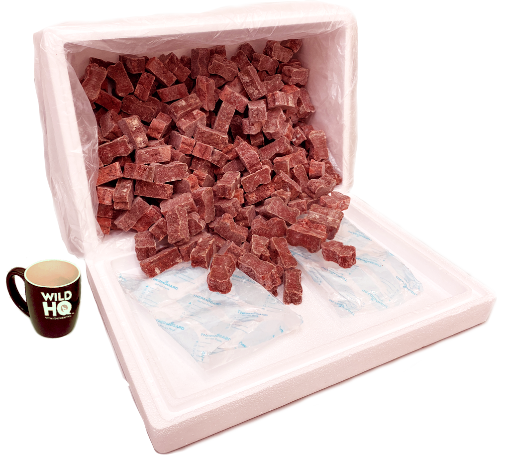 Dog Food - 15Kg Wild Venison Medallions Bundle. Shipping included.