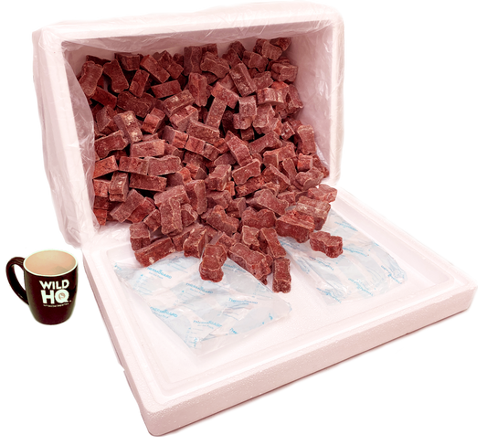 Dog Food - 15Kg Wild Venison Medallions Bundle. Shipping included.