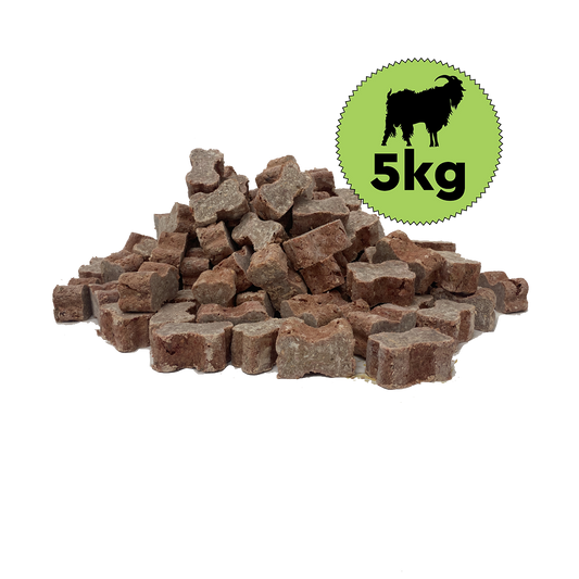 Dog Food - 5Kg Wild Goat Medallions Bundle. Shipping included.
