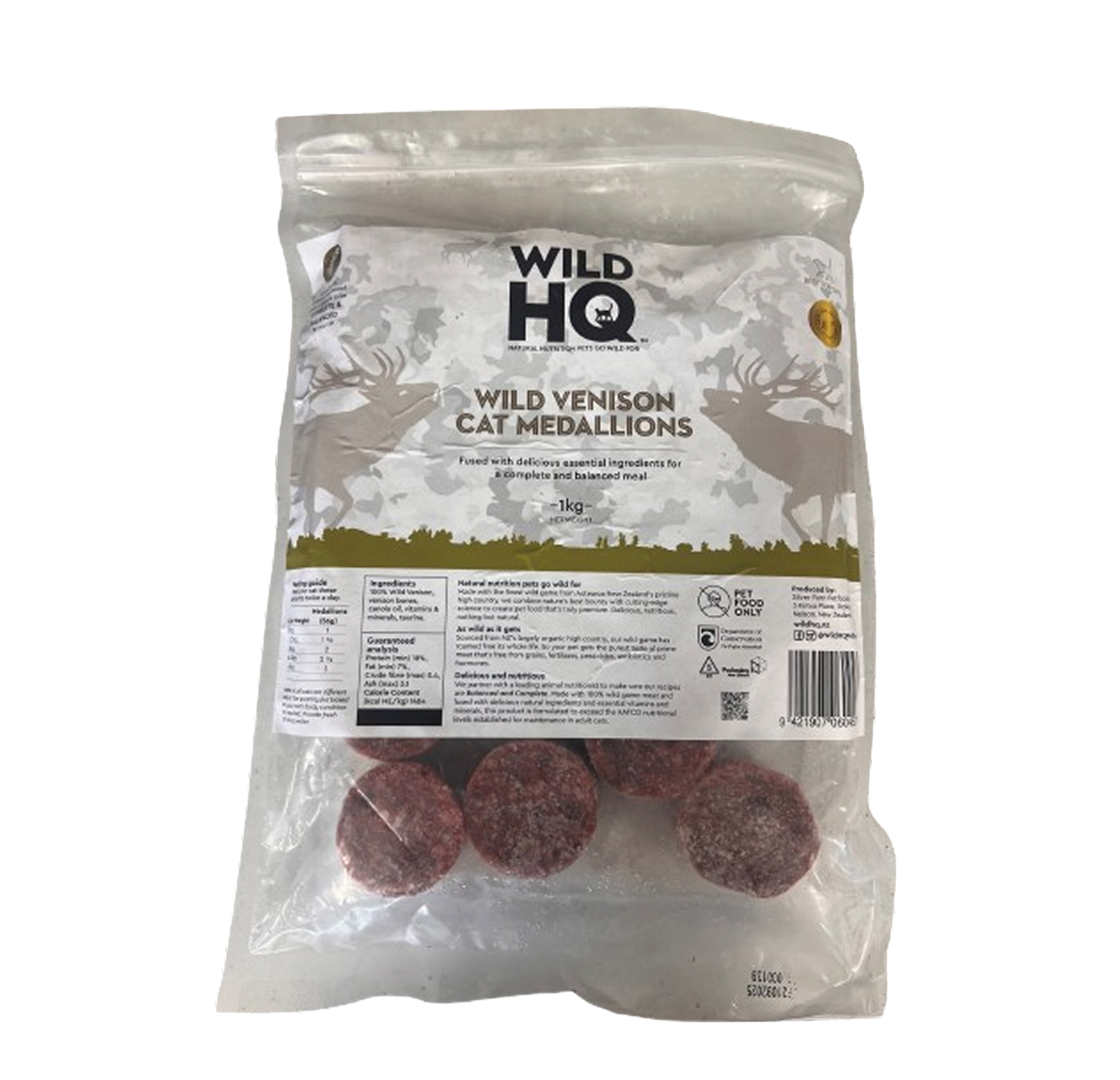 Wild Venison Medallions - Cat