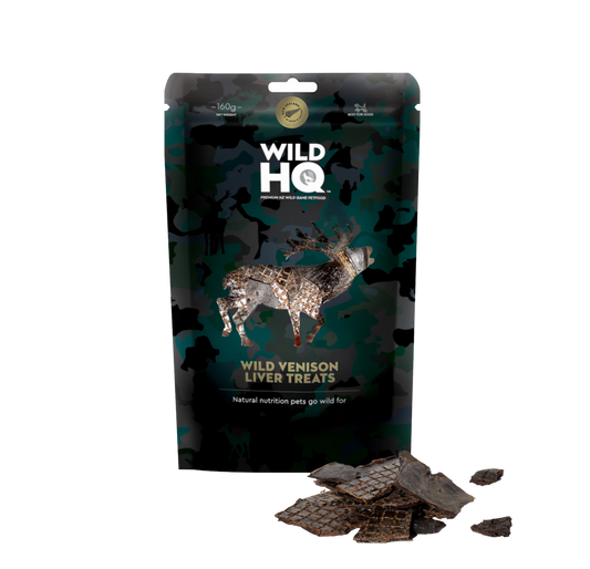 Dog Treat - Air-Dried Wild Venison Liver - 160g